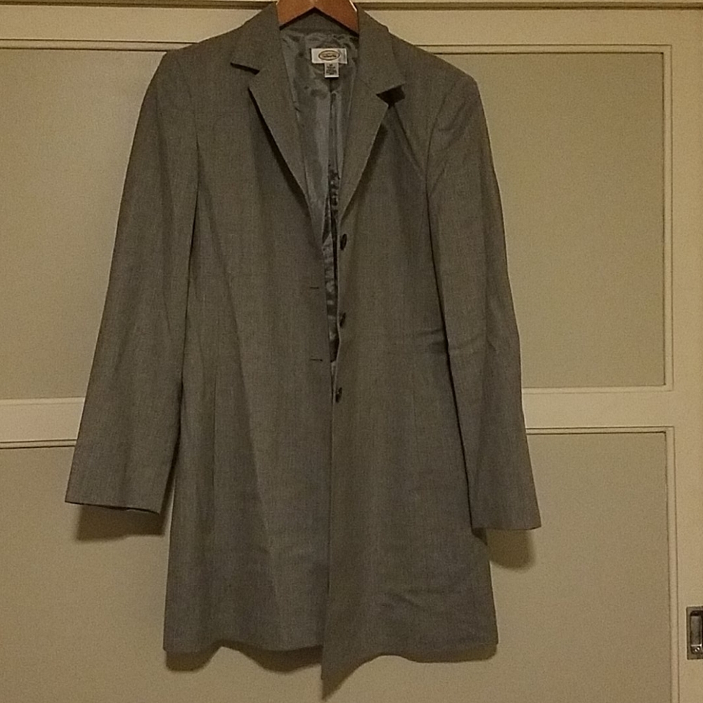 Talbots women's double breasted blazer